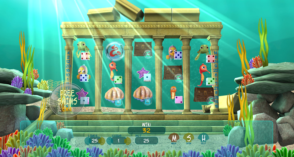 Coral Clams Dice Freespins